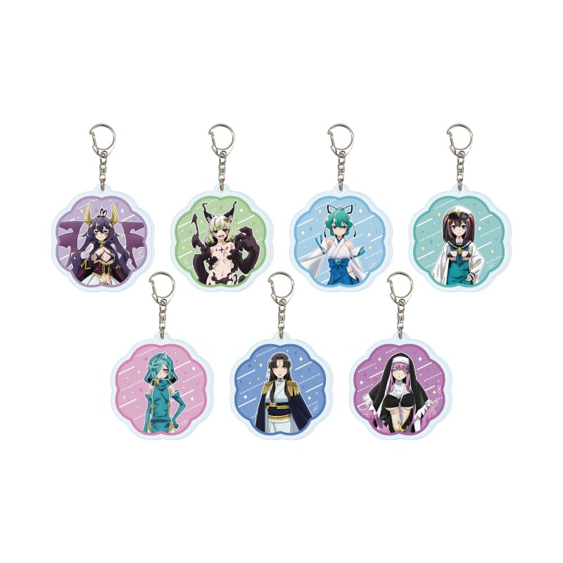 Тоска по Волшебнице 05 [Официальная Иллюстрация] Акриловый Брелок Полный Набор (Коробка из 7 предметов)