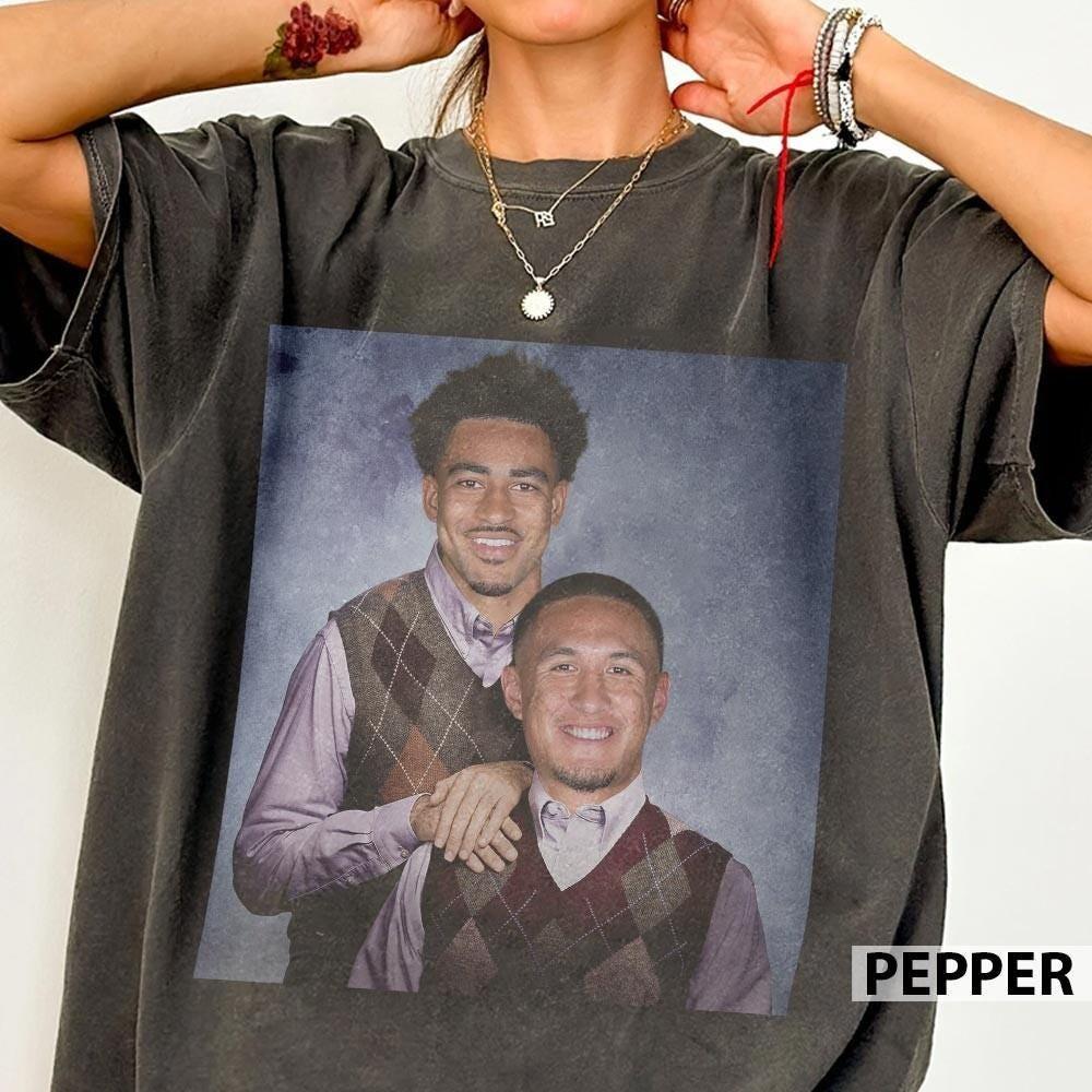 Tetairoa McMillan Bryce Young Carolina Football Shirt Funny Unisex Gift