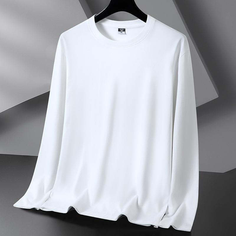 DICIFY Men's Fashion Long Sleeve Casual Autumn Winter O-Neck Blouses & Shirts