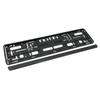 2Pcs Black Car Licence Plate Holder Bracket EU Standard Frame Anti-corrosion Waterproof Mount Auto Accessories Durable Accessory License Plate Covers