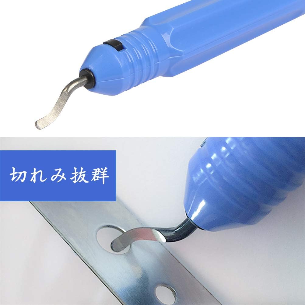 ShuaWdk Deburring Bar, Deburring Rotary Reamer, Deburring Tool, Replacement Blades,