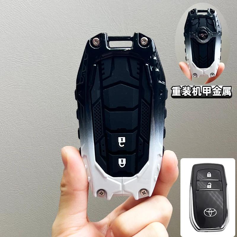 bsqrw5 Car Remote Key Case Cover for Toyota GR RAV4 Crown Hilux Fortuner Corolla SE 2023 Camry Yaris Land Cruiser Prado Venza Accessory