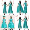 Statue Of Liberty Halloween Outfit With Flexible Polyester For Stage And Cosplay Use