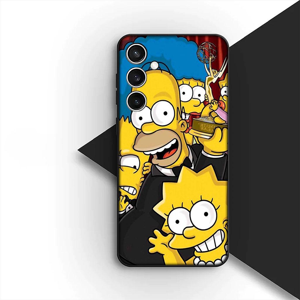 Barts Cartoon S-Simpsons Silicone Phone Cover for Xiaomi Poco C75 C65 C71 C85 X7 X6 M7 F7 F8 Ultra F6 Pro Soft Case