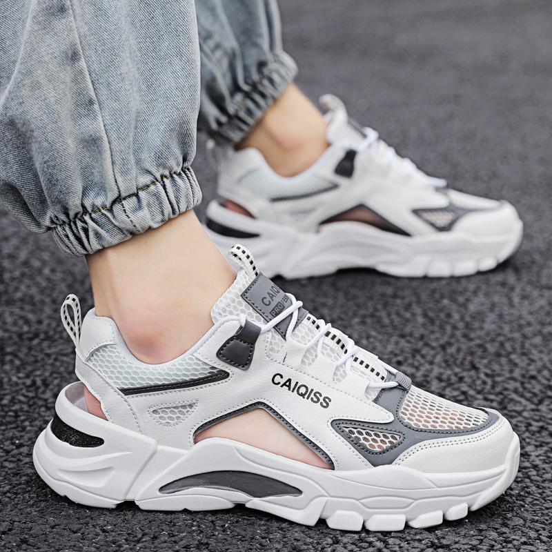 Sandals men's summer outdoor wear 2025 new casual slippers breathable sports youth beach trendy shoes
