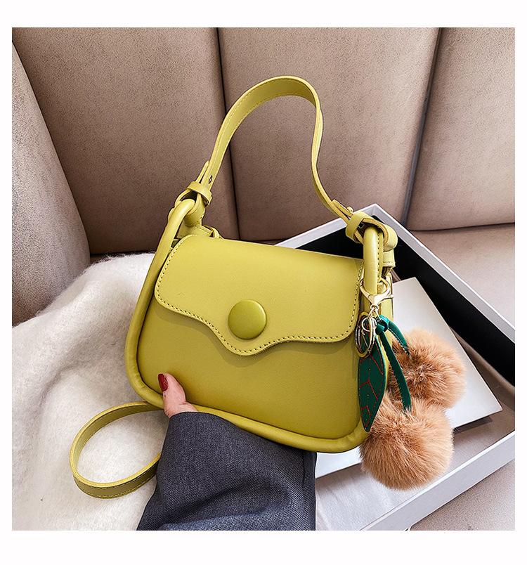Simple Bag Women'S Bag Foreign Style Shoulder Bag Temperament Messenger Bag Fashion Small Square Bag