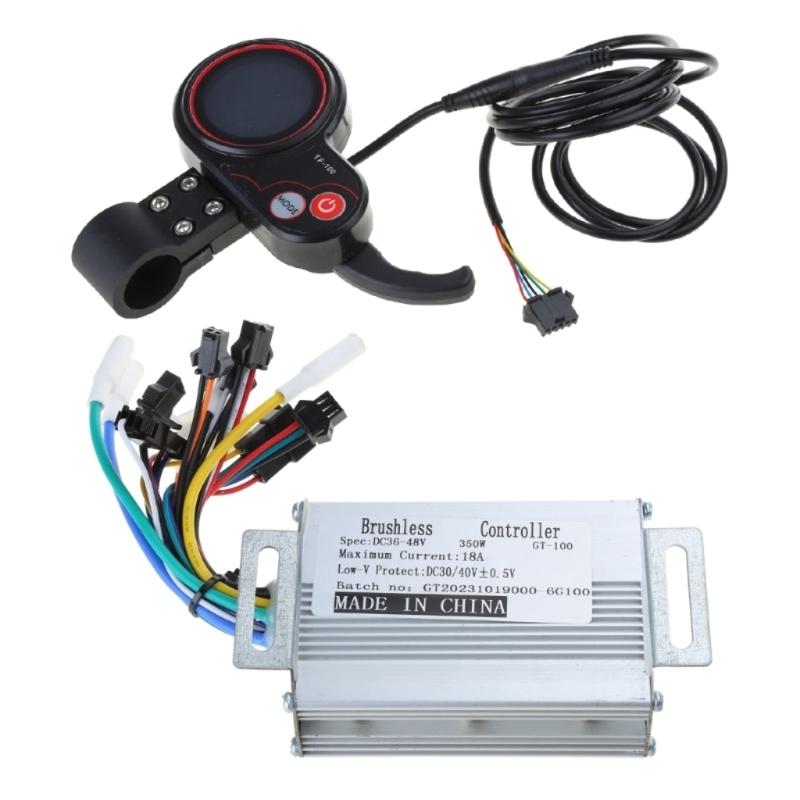 36v/48v 350w BLDC Electric Scooter Controller E-bike Brushless Speed Driver and LCD Display One Set Great Performance