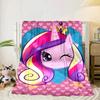 Rainbow unicorn In Clouds Blanket Flannel Blanket for bed, sofa, Camping, Hiking, Picnic Essentials, gift for family Fan gifts