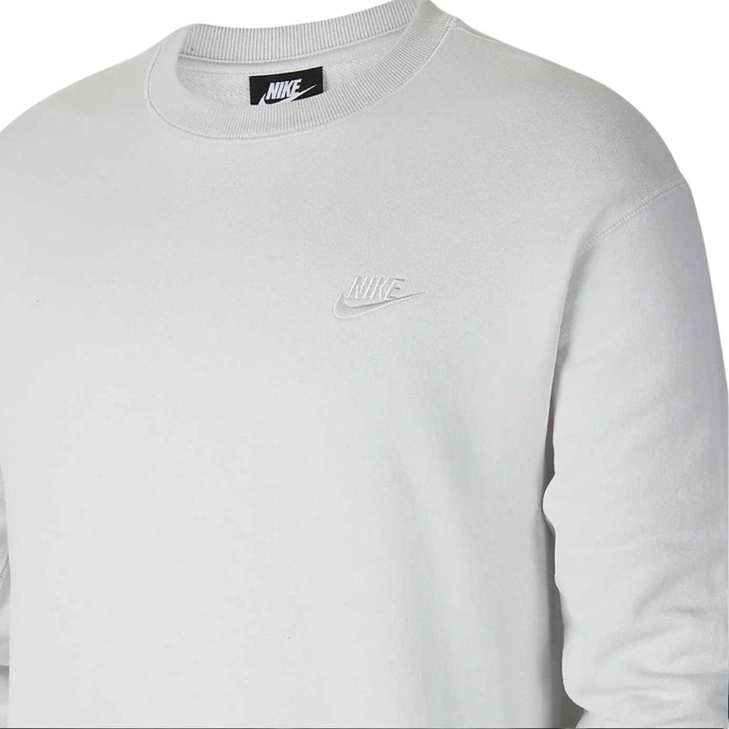 Nike Round Neck Casual Sport Long Sleeve Sweatshirt Men Tops Grey DA0022-025