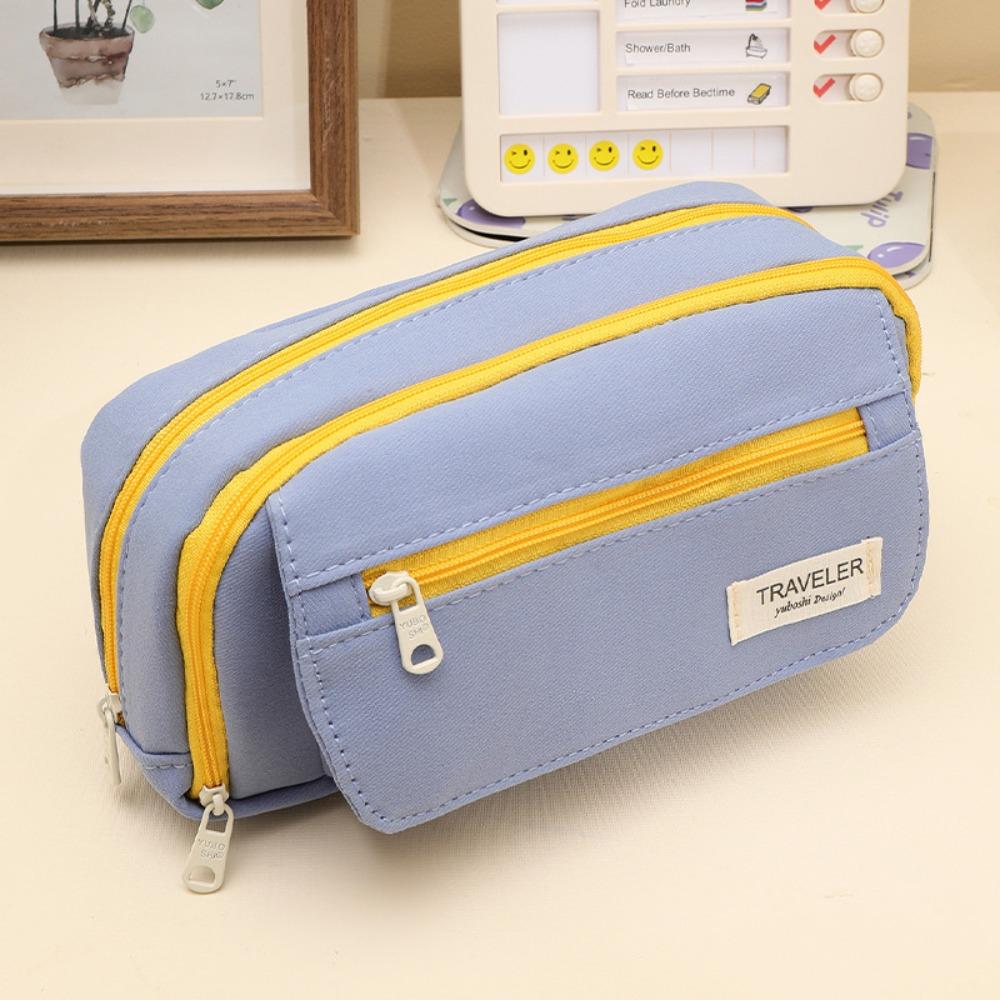 Pen Pouch Large Capacity Pencil Case 5 Layers Korean Pen Pencil Bag  Students
