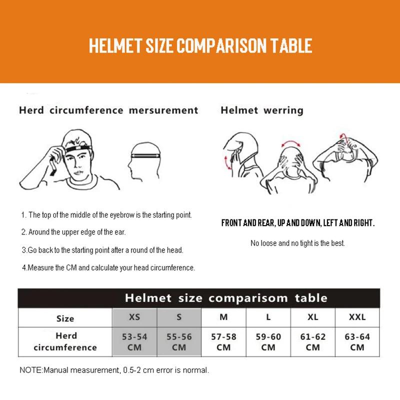 JIEKAI Helmet Motorcycle Flip Up Helmet Motorbike Protective Headgear Helmets Racing Double Lens Sun Shade Helmet 105