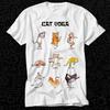 Cat Yoga Poses Pet Lover Mom Dog T Shirt 203