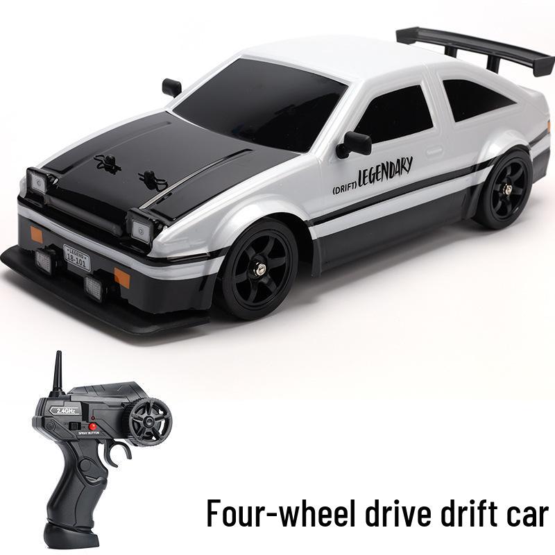 AE86 High-Speed RC Drift Car: Four-Wheel Drive Racing Toy GTR Model for Kids