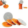 Integrated Stone Trimming Polishing Disc, Diamond Polishing Pads, Wet Dry Polishing Pads Kit, for Granite Stone Concrete Mar