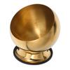 Storage Bowl Cookies Mints Holder Bowl Coffee Pod Storage Candy for Countertop 8'' Gold Decorative Dish Station Sugar Container