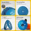 Diamond Saw Blade for Dry Cutting Marble, Quartz, Artificial Stone, Ceramic Tile