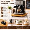 Rectangular Shape Wooden Sliding Tray Wood Sliding Appliance Tray  Kitchen Countertop