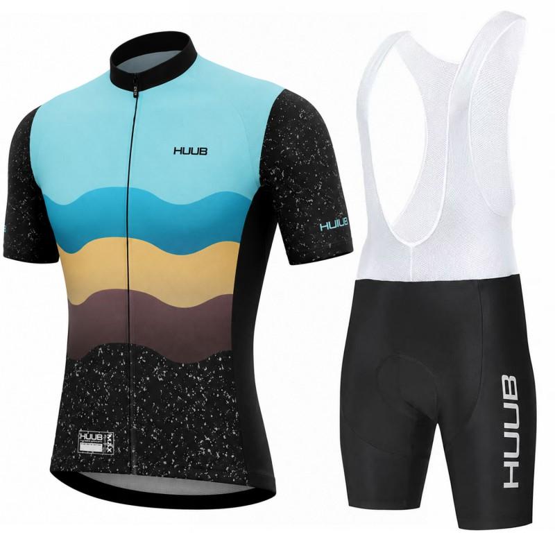 HUUB Team Cycling Jersey Short Sleeve Quick Dry Breathable Bike Shirt Road Mountain Biking Use