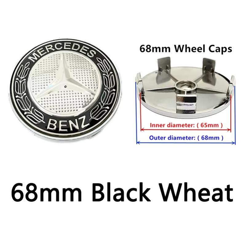 20 40 60 80 SZT 56mm 60mm 68mm 75mm 3-Pin Dla GLA GLB GLC A B C E Mercedes Benz Samochód Koło Piasta Środkowe Dekielki Pokrywa Odznaka Emblemat Logo