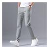 Ice Silk Men's Loose Straight Leg Men's Pants Trendy Business Quick Drying Summer Thin Casual Pants