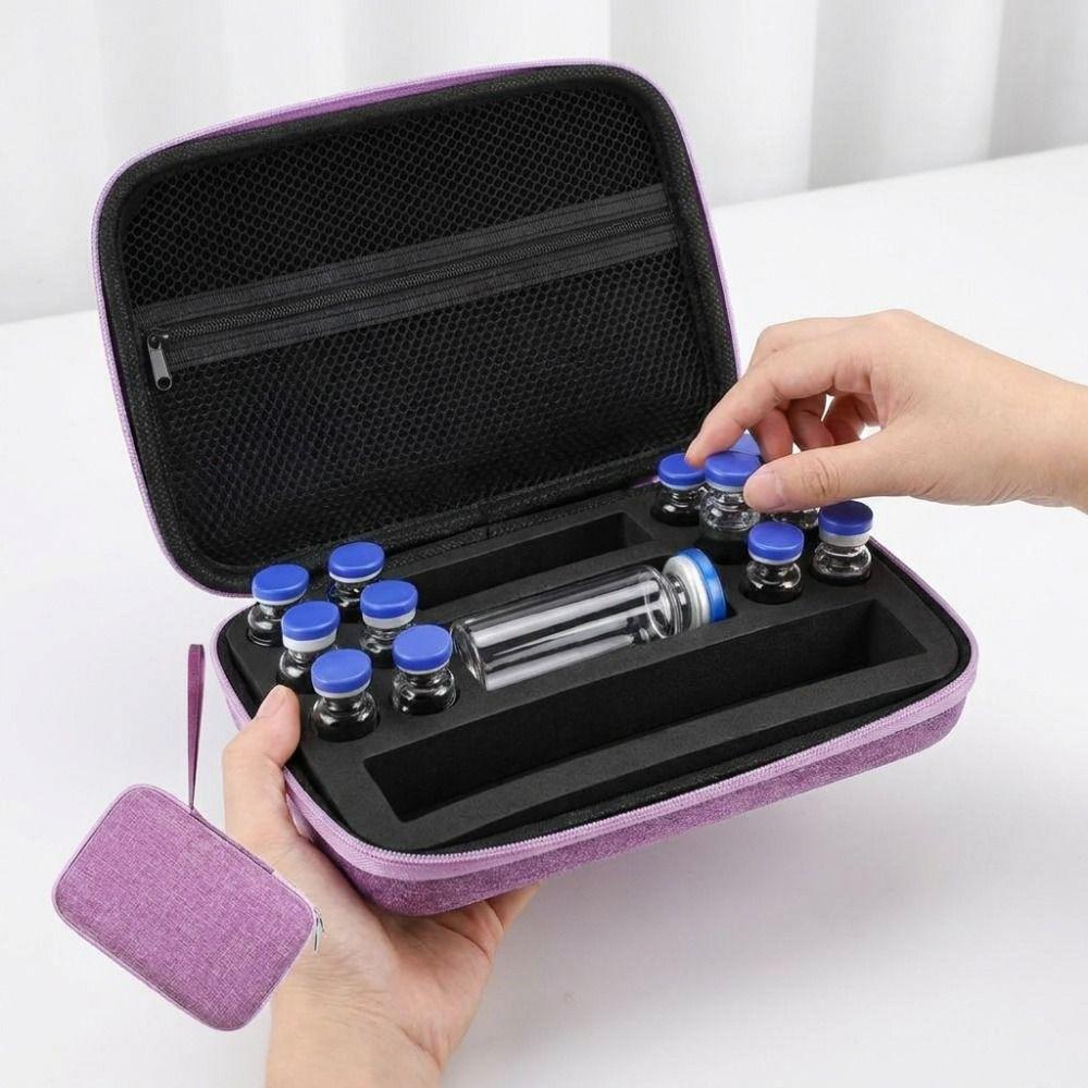 Waterproof Insulin Pen Protective Box Multiple Slots Peptide Storage Case Home Storage