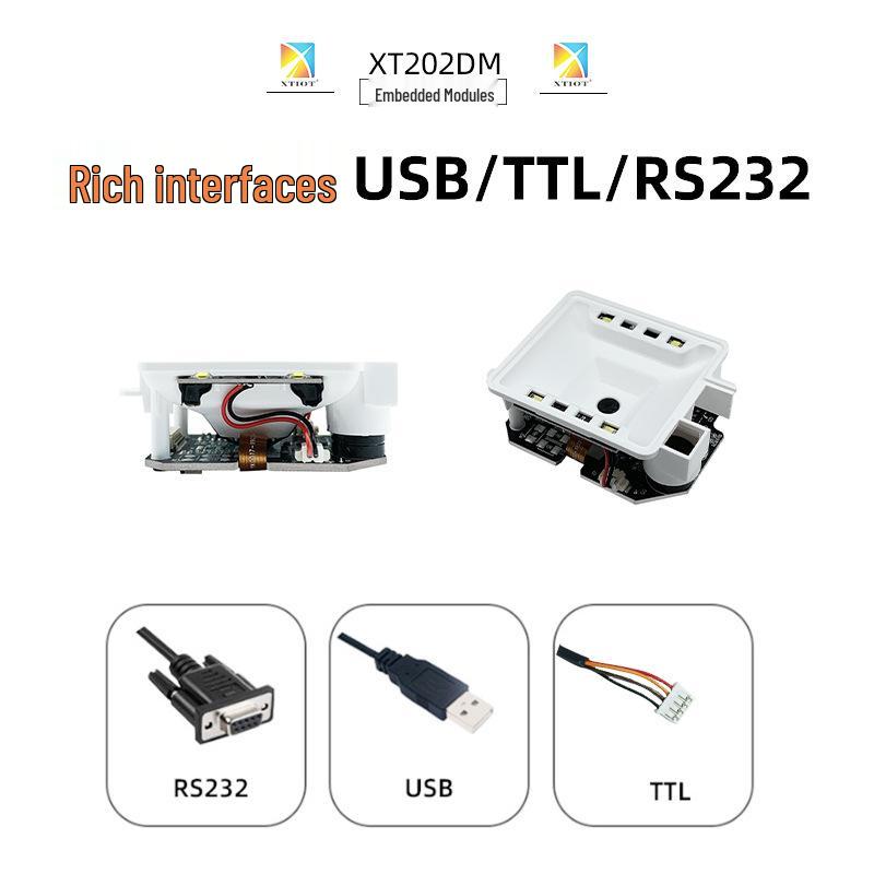 Xingtong XT202DM Medical Barcode Reader with USB QR Code Scanner