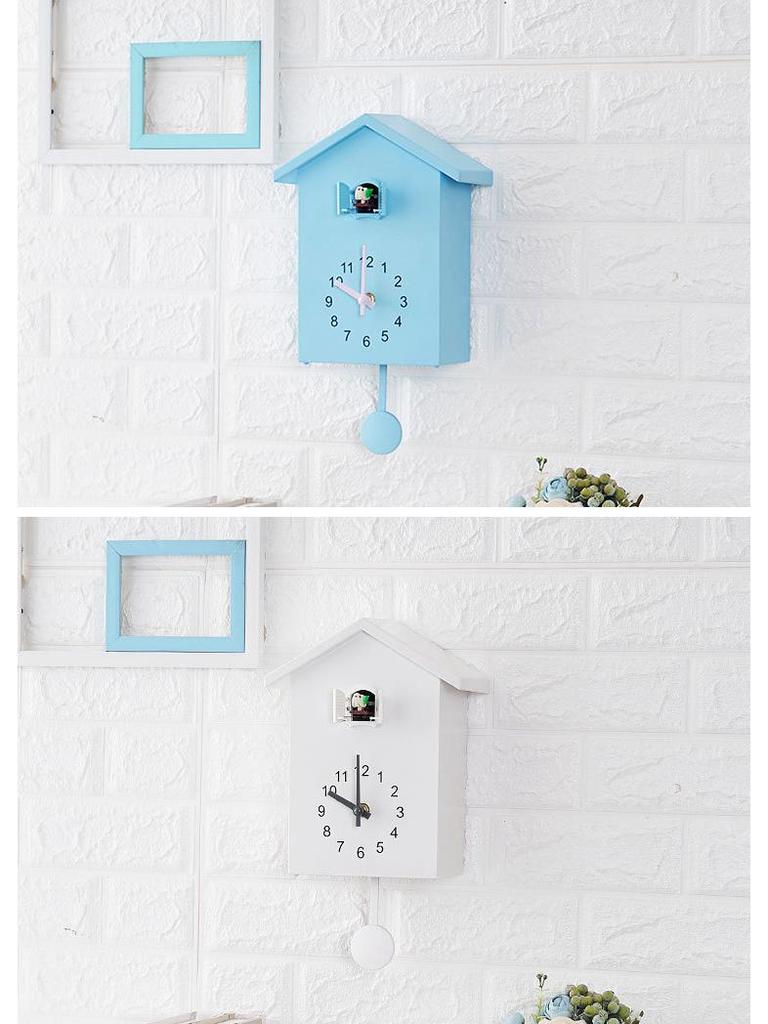 Yida Time Nordic Cuckoo Wall Clock T60 - Bird Hourly Chime