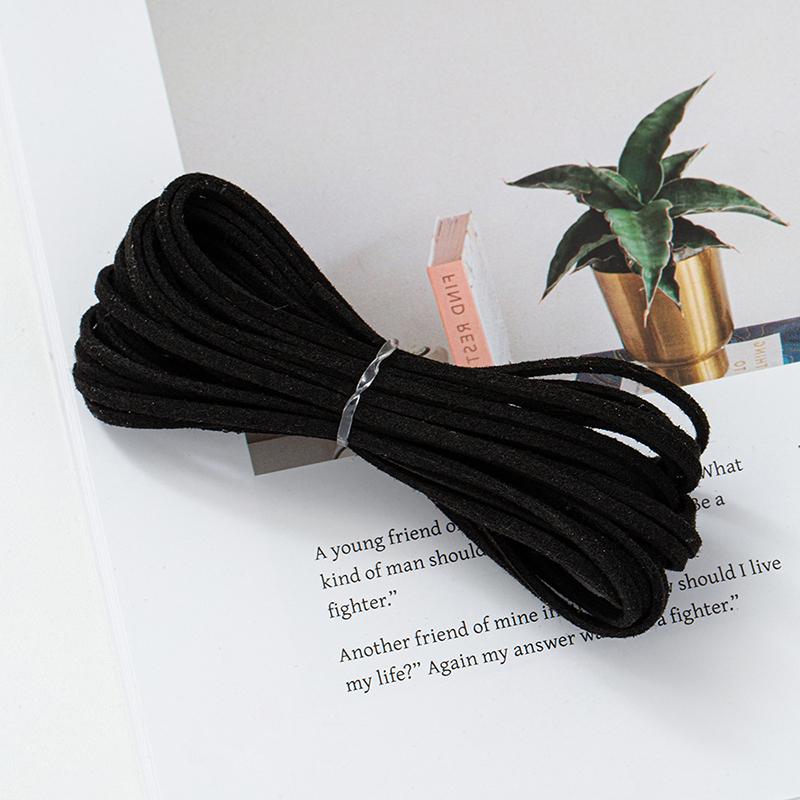 

Double-Sided Velvet Rope Handmade Diy Clothing Label Gift Box Packaging Braided Rope Craft Accessories