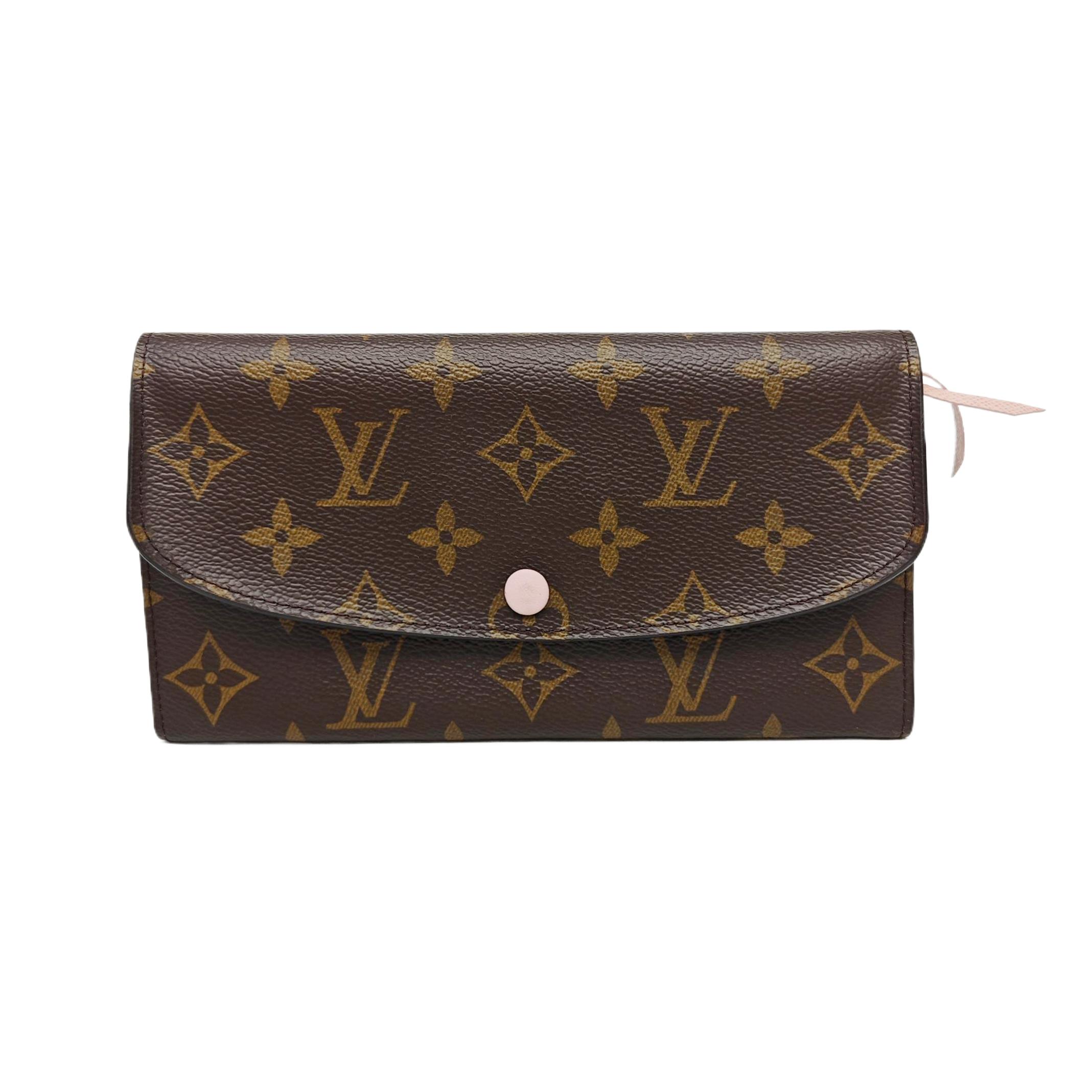 [Pre-Owned] Louis Vuitton Emilie Wallet `Brown
