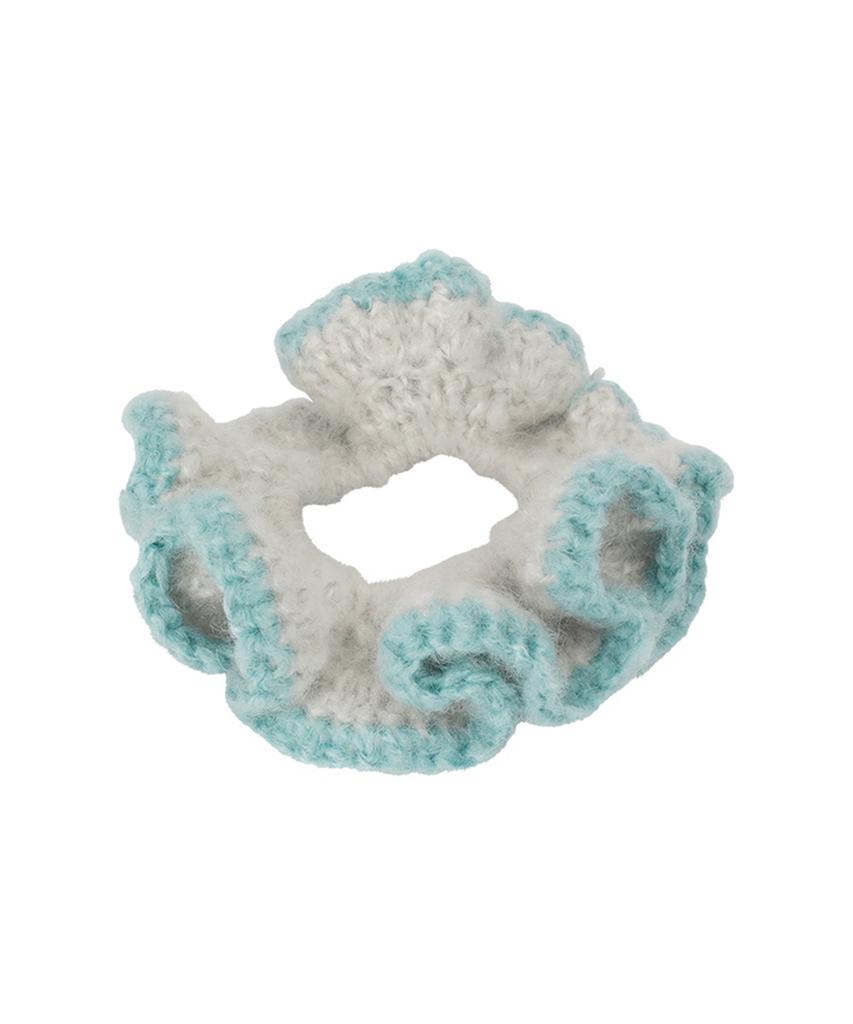 Sunday Fruit Market Sun Scrunchie Skyblue