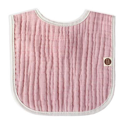Bunny Blossom 6-ply Gauze Bib, Pink, 1 Piece, 1 Piece