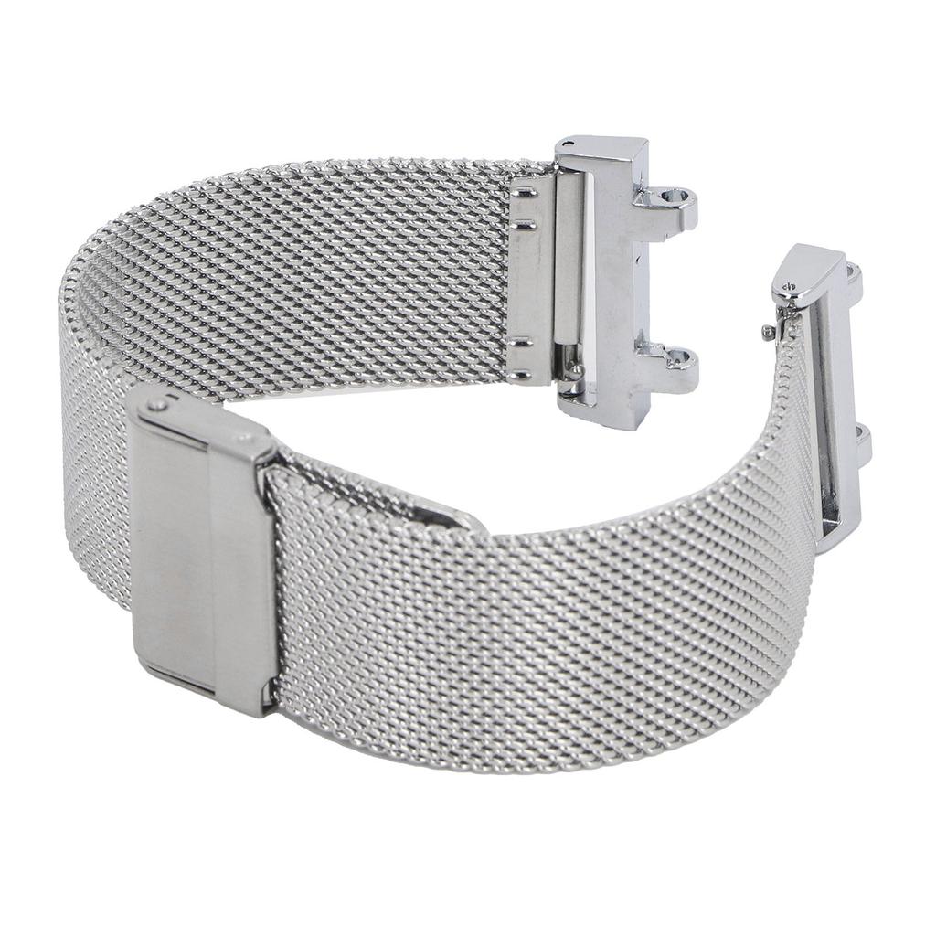Mesh Watch Band Professional Stylish Simple Polished Adjustable Metal Watch Strap with Buckle for