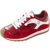 Retro red sports and leisure shoes flat-bottomed lace-up versatile German training shoes mesh breathable and light Forrest Gump shoes women