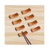 Happykau Wooden Chopstick Set of Chopstick Chopstick Stylish Cutlery Japanese Suitable for and Commercial Japanese Style Rests, 8, Stands, Pillows,