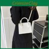 Stylish Retro Small Square Shoulder Bag For Women Perfect For Casual Commuting In Black And White Or Blue Shades