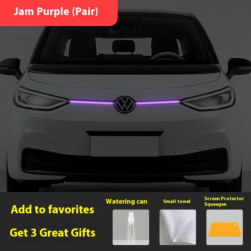 2026 Hot For Volkswagen VW Custom Tint Film for Volkswagen ID3 Headlights & Daytime Running Lights, DRL Color Change Vinyl Wrap,