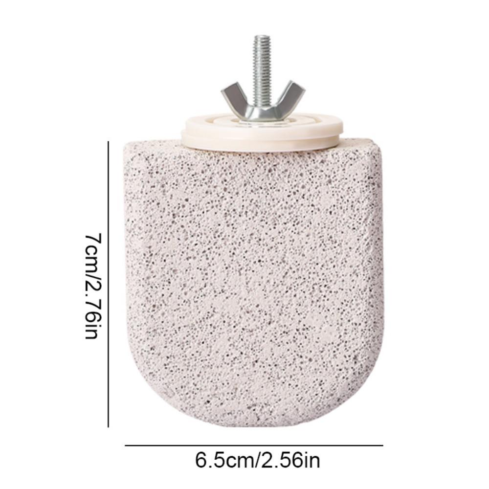 Pumice Bird Perch Stand Claw Grinding Bird Resting Platform Sturdy Parrot Stand Board  Lovebirds