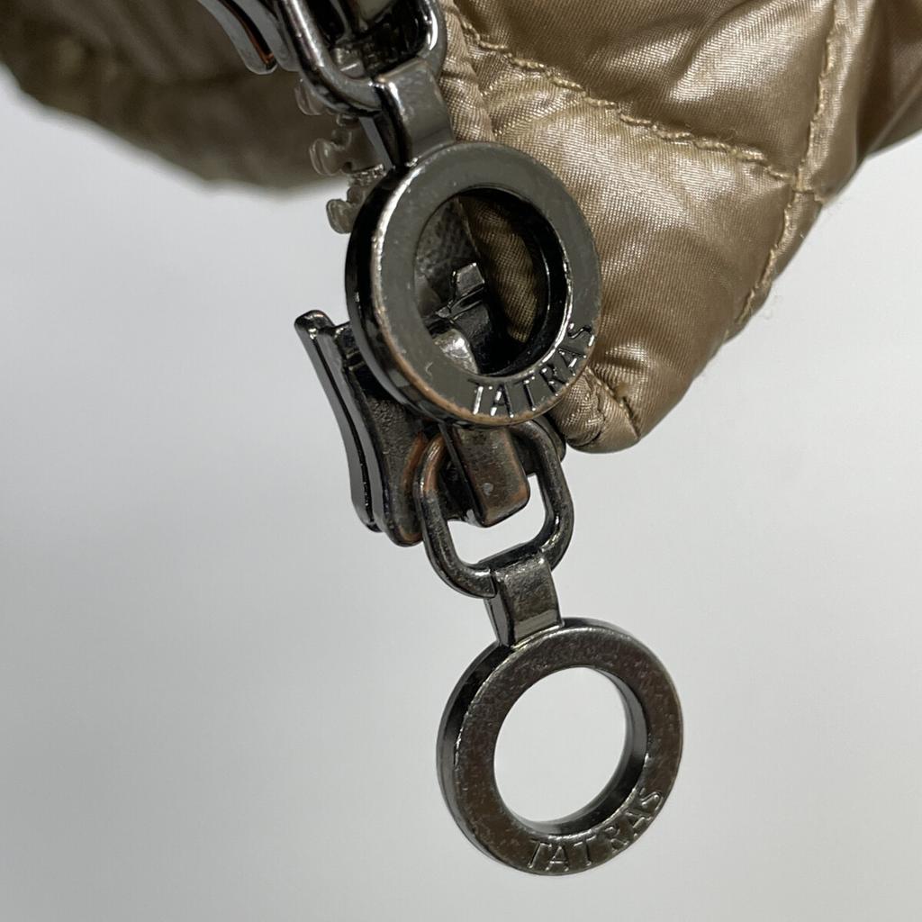 TATRAS LTA15A4399 Brown Quilted Down Coat with Fur Jacket 4 BrownUsed