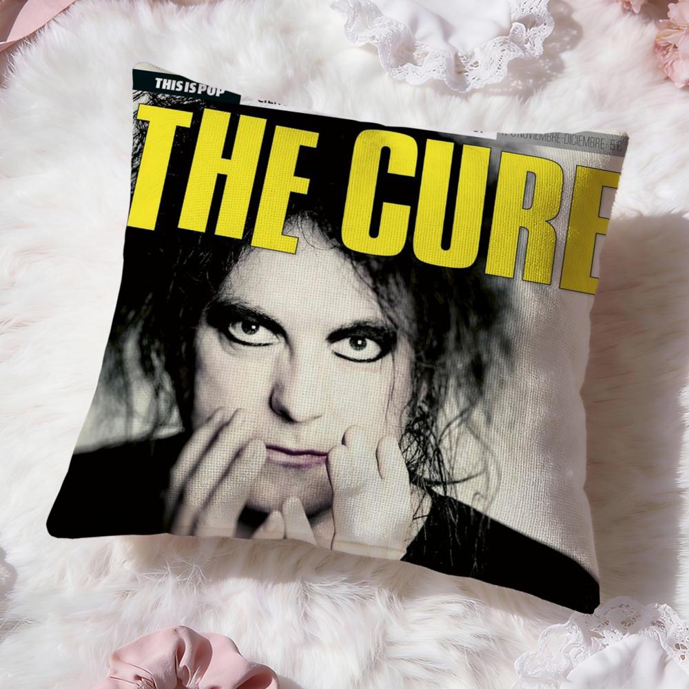 Rock Band The C-Cure Cushion Cover Premium Comfort Reversible Pillow Cove -Two in One Design for Any Room & Car Interior