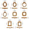 Retro Style Gold DIY Shadow Box Frame DIY European Retro Mini Photo Frames 3D Relief Gold Wedding Photo Display Frames Gifts