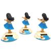 Solar Toy Solar Powered Dancing Hula Girl Swinging Bobble Toy Gift For Car Decoration Novelty Solar Dancing Toys For Children