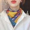 Women Silk Scarf Summer Hair Scarf Silk Satin Neckerchief Female Hair Ties Headband Hair Ornament Woman Bandana Bag Scarves