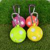 Silicone Golf Ball Cover with Clip, Portable Universal Golf Ball Holder, Golf Ball Carrier Protective Sleeve, Golf Accessories for Men Women