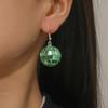 Stylish Retro Disco Ball Pendant Earrings For Women Birthday Gift Party