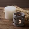 Candle Cover Ornament Silicone Molds Tea Light Moulds Candle Holder Moulds Silicone Resin Crafting Tool for Hand-Making