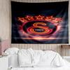 1PC Galatasaray Football Club Crest Tapestry, Unique Design Tapestry, Suitable for Bedroom,Livingroom, Playroom,Heartwarming Holiday Gifts