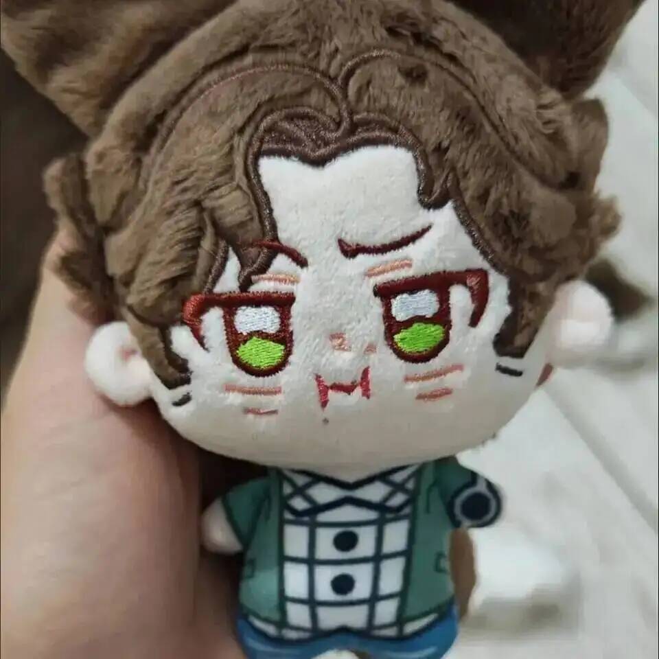 10Cm Spn Dean Sam Plush Doll Cute Mini Doll Cosplay Keychain Backpack Ornament Kawaii Character Stuffed Toy Birthday Gift