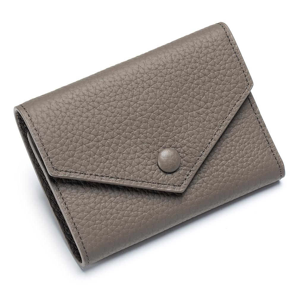 

Женский трехслойный короткий кошелек, модный портативный кошелек большой вместимости, японский и корейский многокарточный картхолдер, кошелек для мелочи.