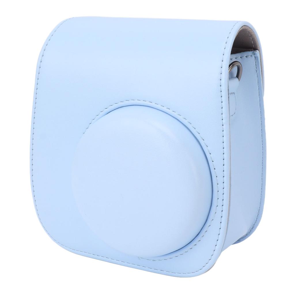 Instant Camera Bag PU Leather Instant Camera Bag Adjustable Strap Instant Camera Case for Traveling