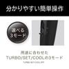 Koizumi Hair Dryer Monochrome Lightweight Compact Foldable Mini Negative Ion Black KHD-1392/BK